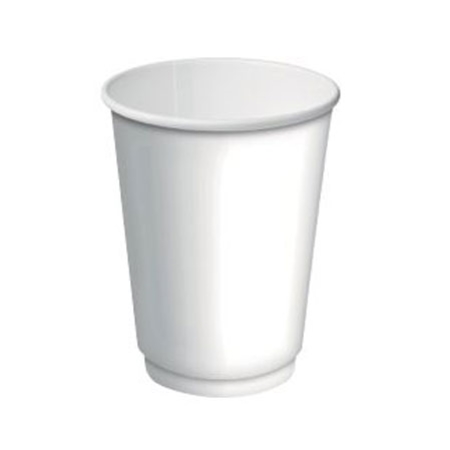 M-SERIES 12oz WHITE DOUBLE WALL PAPER CUP 500ctn