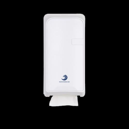 QUARTZ INTERLEAVE TISSUE DISPENSER WHITE