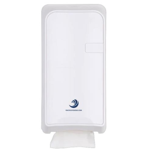QUARTZ INTERLEAVE TISSUE DISPENSER WHITE
