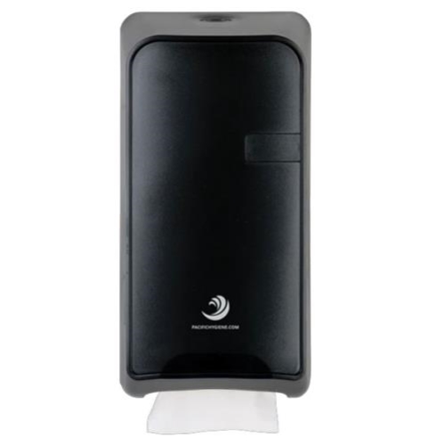 QUARTZ INTERLEAVE TISSUE DISPENSER BLACK