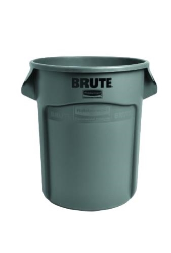 RUBBERMAID BRUTE BIN 37.9L GRAY