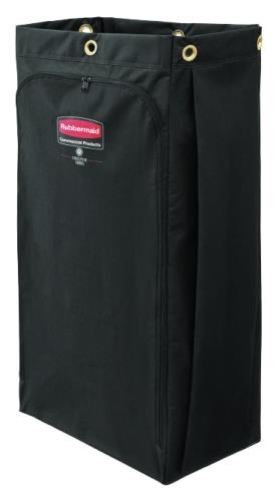 RUBBERMAID EXECUTIVE CART CANVAS LINED BAG 113L BLACK