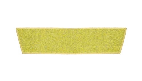 RUBBERMAID MICROFIBRE LITE DAMP MOP PAD 18" YELLOW 12 X CTN
