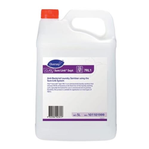 CLAX SURE-LINK SEPT 7RL1 ANTIBAC LAUNDRY SANITISER 5Ltr