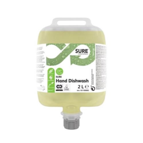 DIVERSEY SURE BIO HAND DISHWASH 2L (Plant Based)
