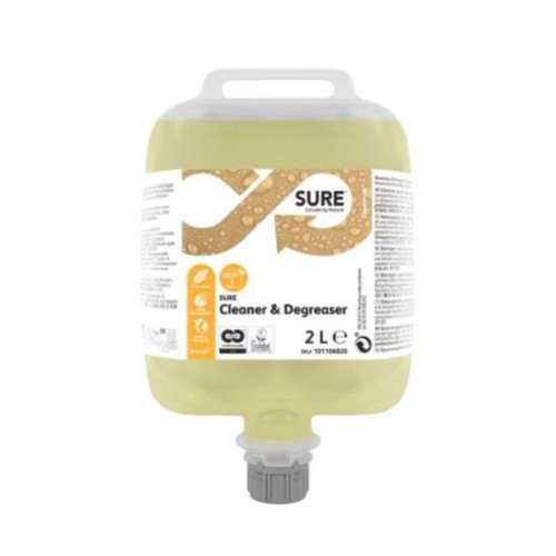 DIVERSEY SURE BIO CLEANER & DEGREASER 2L (Plant Based)