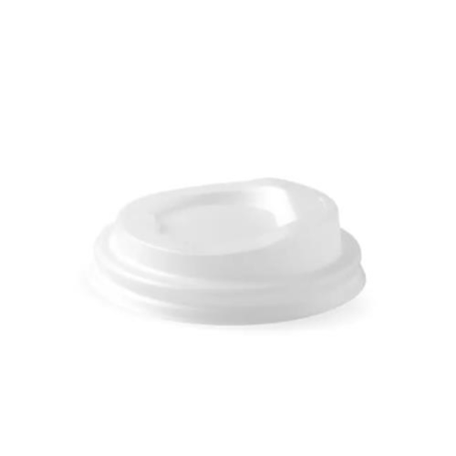 BIOPAK PLA HOT CUP LID WHITE 62mm 1000ctn