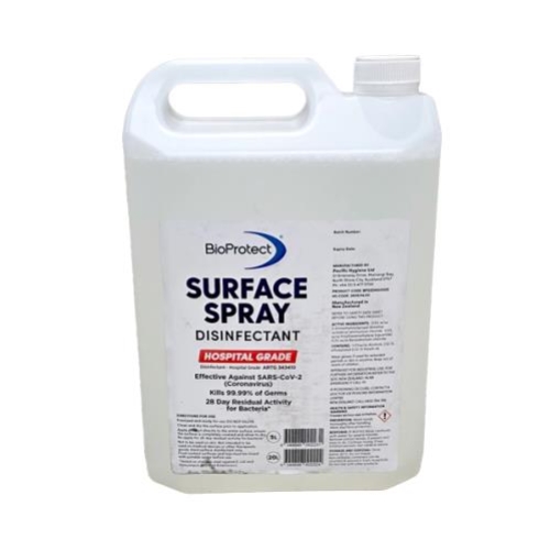 BIOPROTECT BIO-ACTIVE SURFACE SPRAY DISINFECTANT 5L