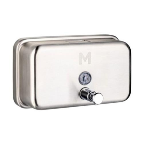 MPH STAINLESS LIQUID SOAP DISPENSER HORIZONTAL 1.2L