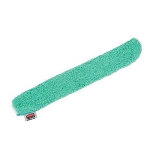 RUBBERMAID WAND DUSTER GREEN MICROFIBRE SLEEVE