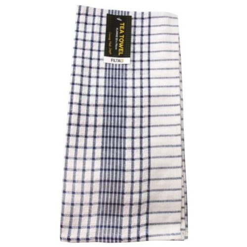 FILTA XL LARGE COTTON TEA TOWEL BLUE