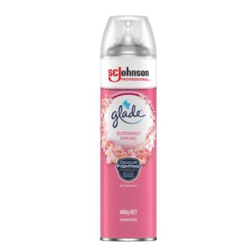 GLADE SUDDENLY SPRING SCENT 400G CAN (DGLQ)