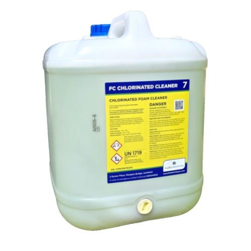 FLUID CHRISTEYNS FC7 FOAMING CHLORINATED CLEANER 20Ltr