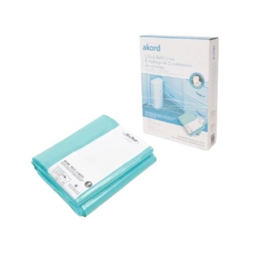 AKORD JANIBELL NAPPY LINER BAGS x1220/PK x 2PK