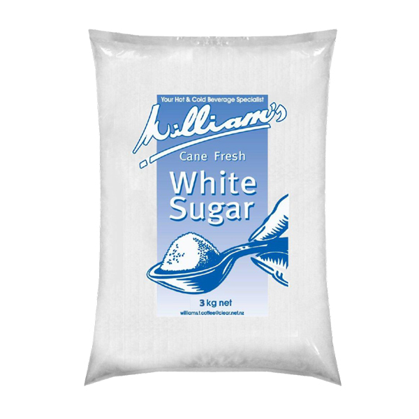 WHITE CANE SUGAR 3kg JASCO DIST