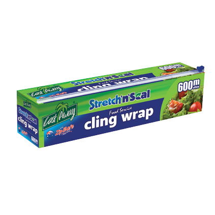 CASTAWAY CLING WRAP 45cm X 600m DISPENSER