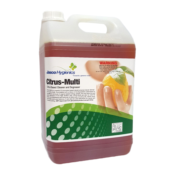 HYGIENICS CITRUS-MULTI CITRUS BASED CLEANER 5ltr | JASCO DIST