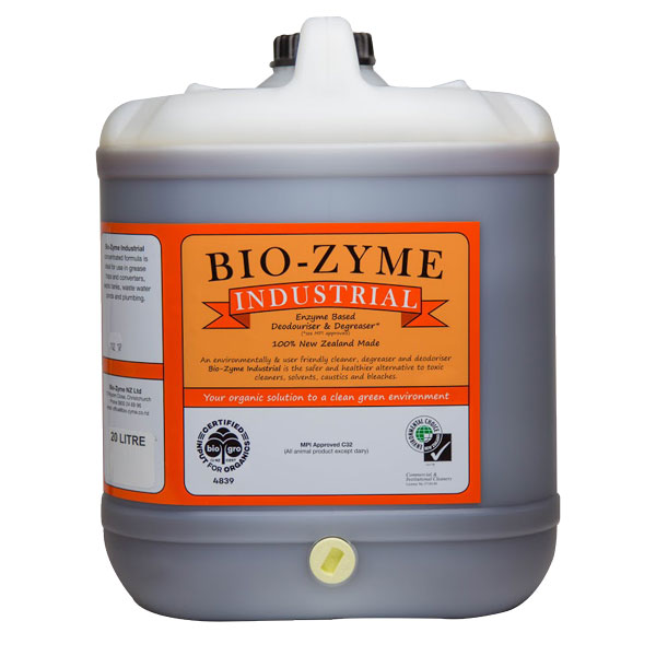 BIOZYME INDUSTRIAL ENZYMATED DEGREASER 20ltr JASCO DIST