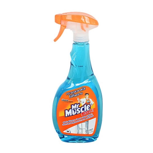 MR MUSCLE GLASS CLEANER 500ML JASCO DIST