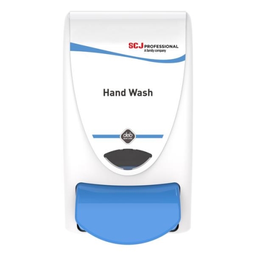 SCJ DEB CLEANSE HAND SOAP DISPENSER BLUE 1LTR JASCO DIST