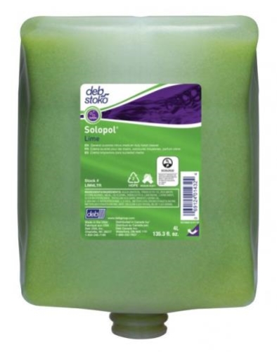 SCJ DEB SOLOPOL LIME MEDIUM INDUSTRIAL 4Ltr